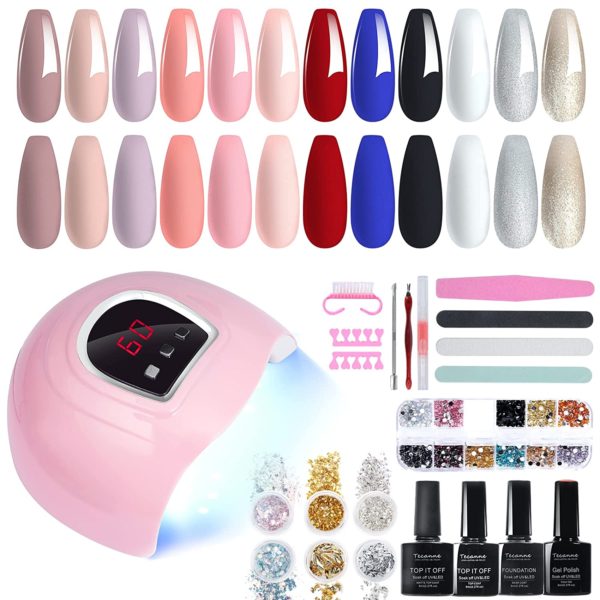 Gel Nail Polish Kit with UV Light - Image 7